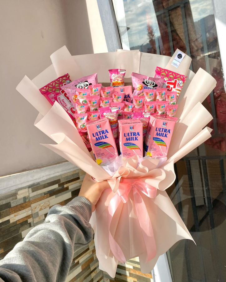 Buket Snack Custom Request Isi