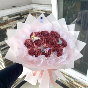 Buket Pita Satin